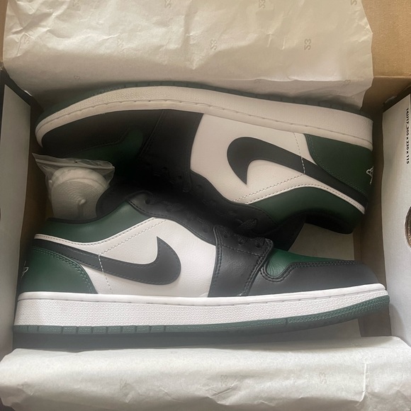 Jordan Shoes Jordan Low Green Toe Poshmark